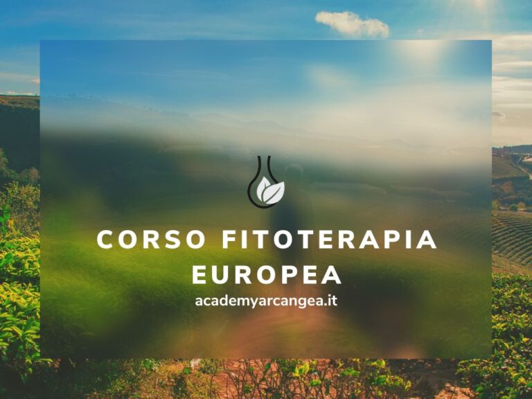 Corso Fitoterapia Europea